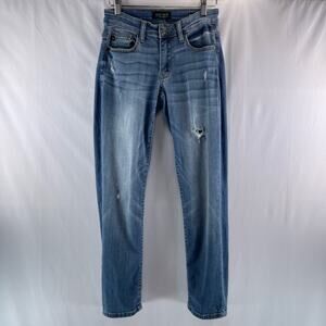 Judy Blue Distressed Boyfriend Fit Jeans